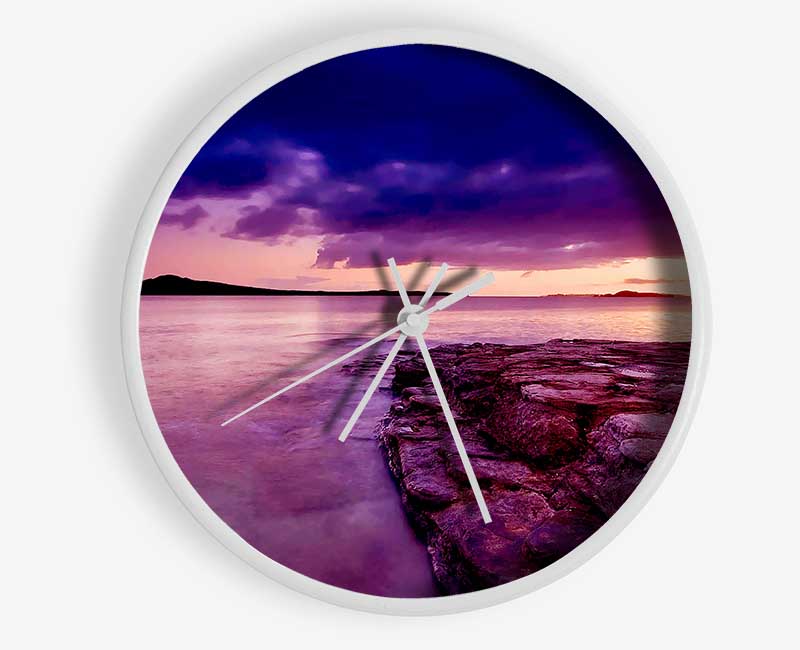 Perfect Harbour Clock - Wallart-Direct UK