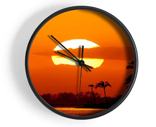 Paradise Beach House Clock - Wallart-Direct UK