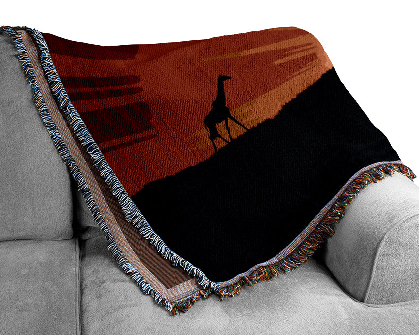 African Sunblaze Woven Blanket