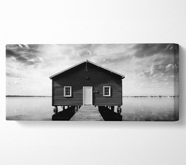 Water House B n W