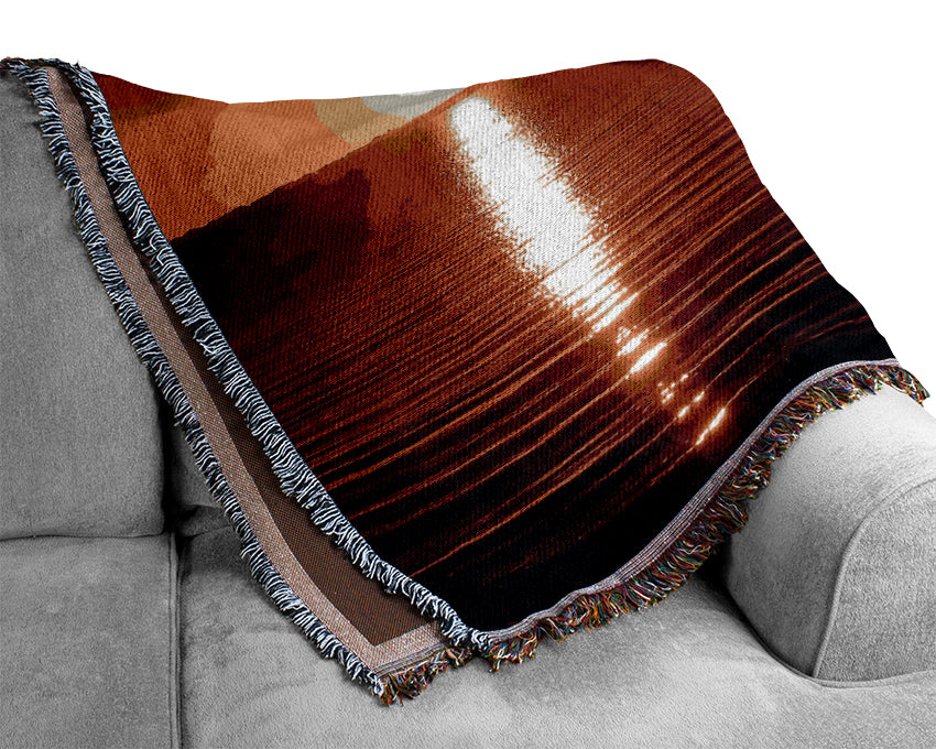 Amazing Sun Rays Woven Blanket