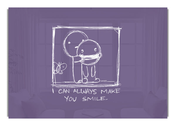 I Can Always Make You Smile Lilac