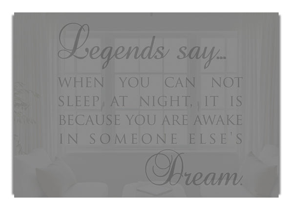 Legends Say Dream Grey