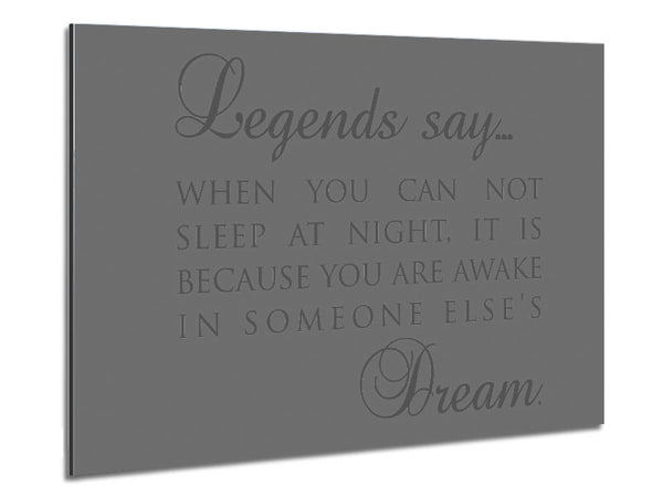 Legends Say Dream Grey