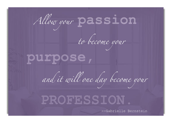 Gabrielle Bernstein Allow Your Passion Lila