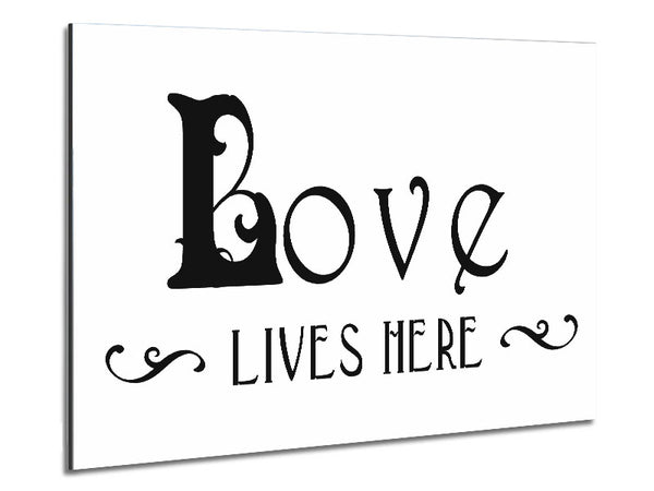 Love Quote Love Lives Here Vines