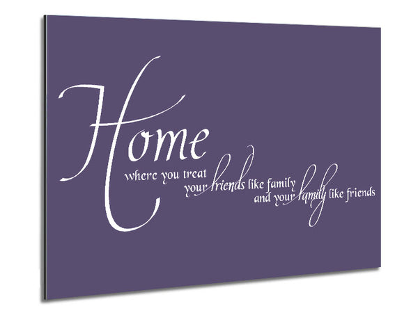 Family Quote Home Family Friends Lilac