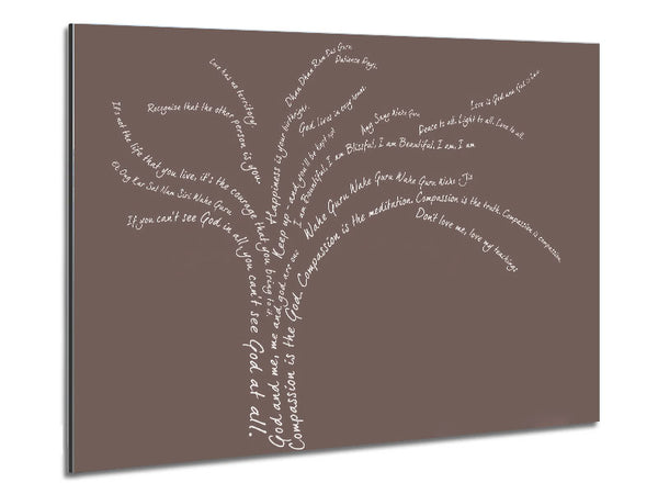 Love Quote The Love Tree Beige