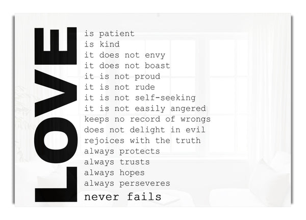 Love Never Fails