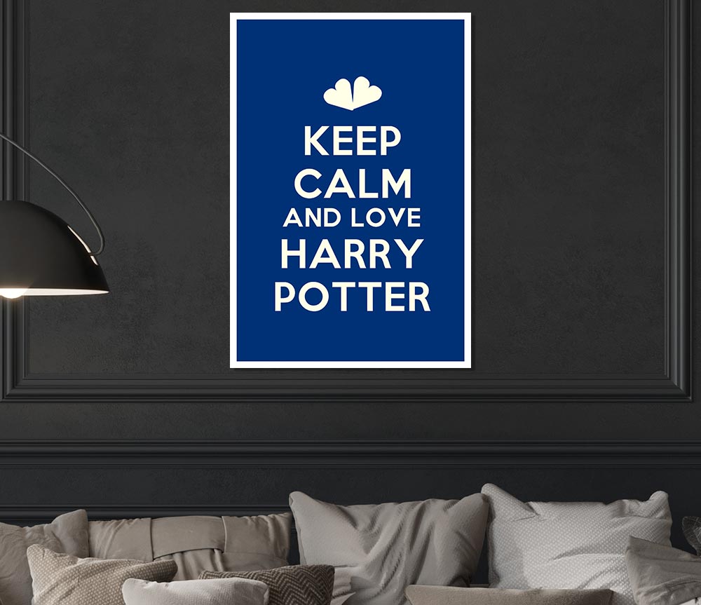 Keep Calm Potter Print Poster Wall Art