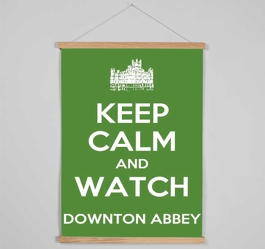 Keep Calm Downton Abbey Hanging Poster - Wallart-Direct UK