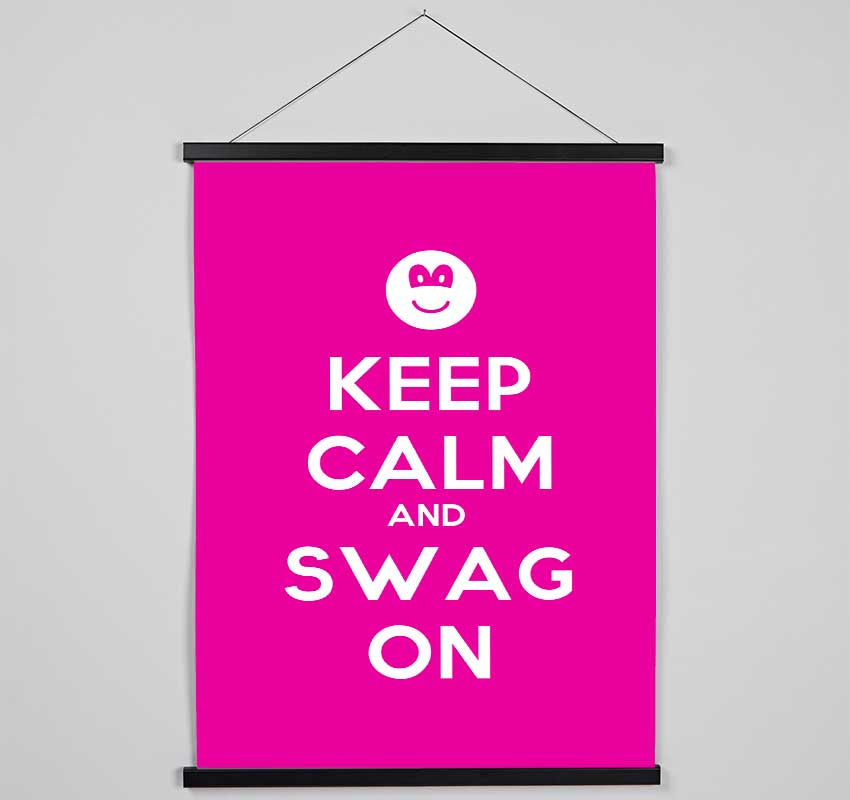 Keep Calm Swag On Hanging Poster - Wallart-Direct UK