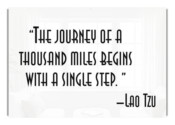 Lao Tzu The Journey Of A Thousand Miles