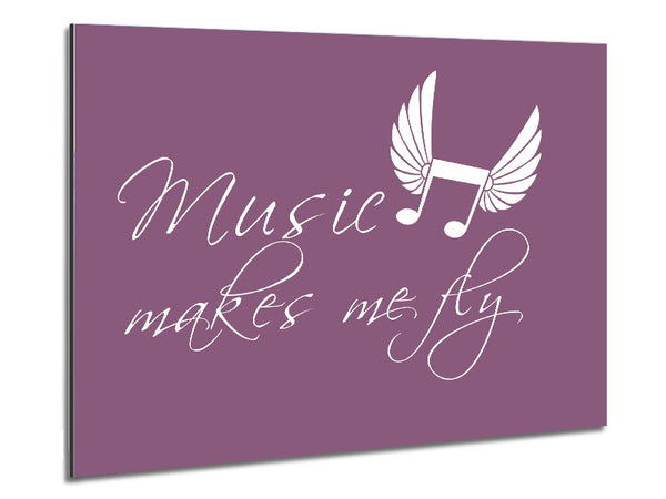 Music Makes Me Fly Dusty Pink