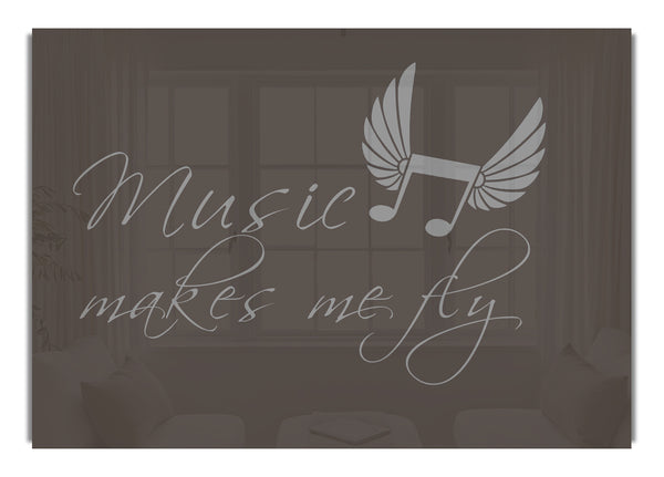 Music Makes Me Fly Chocolate