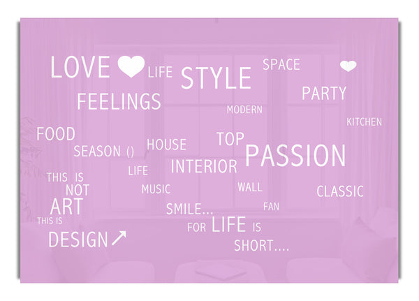 Love Life Pink