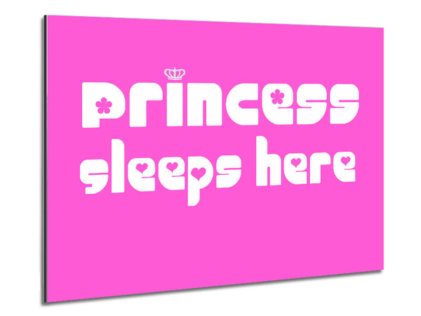 Princess sleeps 2 Vivid Pink