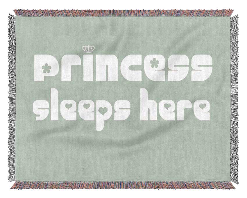 Princess sleeps 2 Beige Woven Blanket