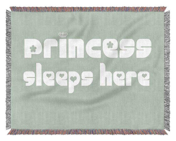 Princess sleeps 2 Beige Woven Blanket