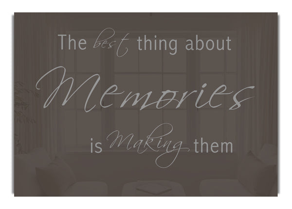 The Best Thing About Memories 2 Chocolate