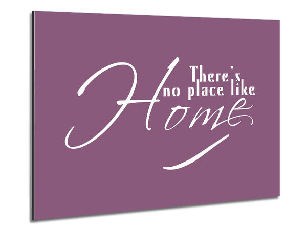 Home Quote Theres No Place Like Home Dusty Pink