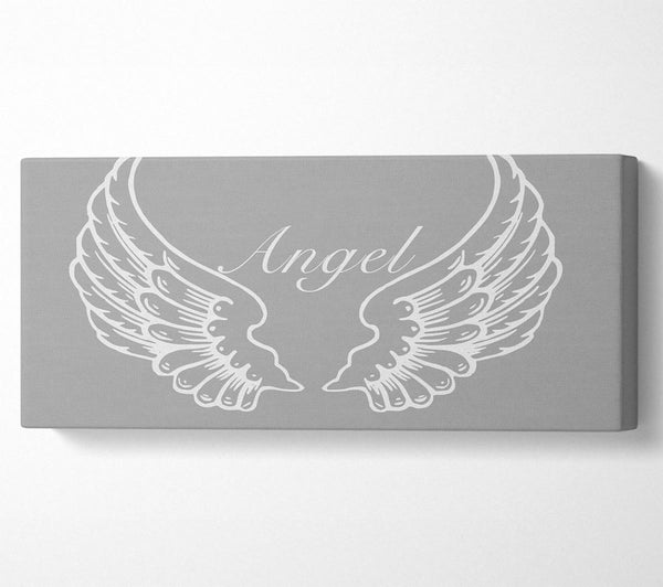 Angel Wings Grey White