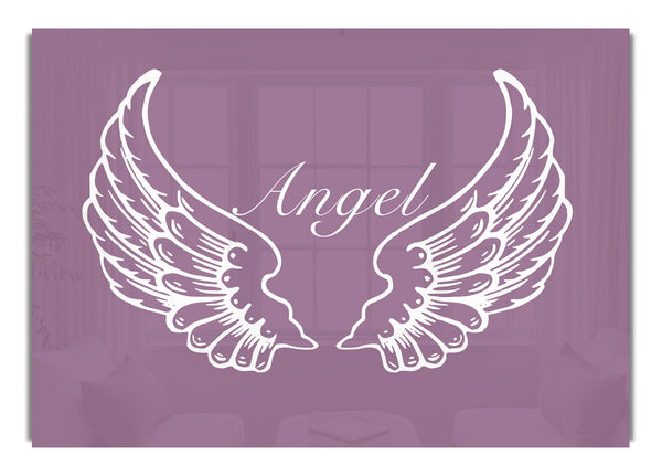 Angel Wings Dusty Pink