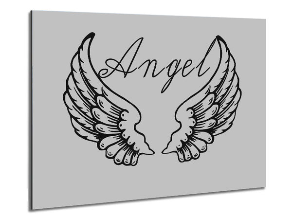 Angel Wings 4 Grey