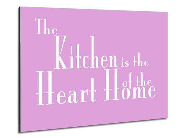 Kitchen Quote The Kitchen Is The Heart Of The Home 2 Pink