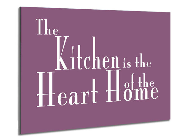 Kitchen Quote The Kitchen Is The Heart Of The Home 2 Dusty Pink