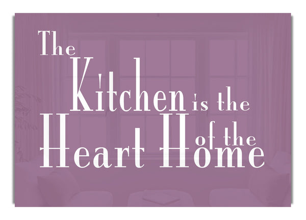 The Kitchen Is The Heart Of The Home 2 Dusty Pink