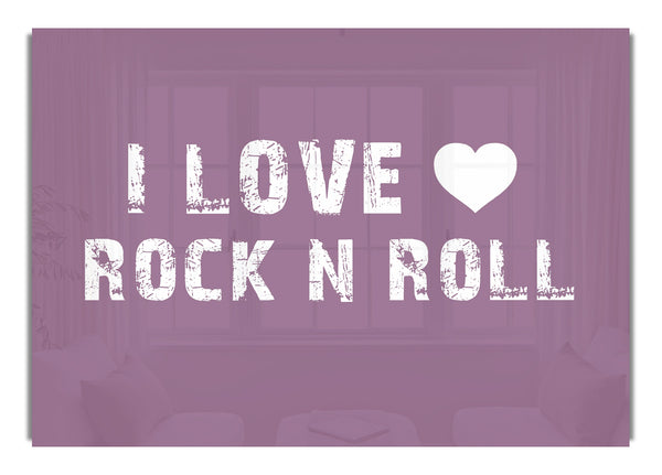 I Love Rock N Roll Dusty Pink