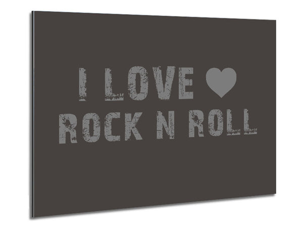 Music Quote I Love Rock N Roll Chocolate