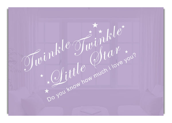 Twinkle Twinkle Little Star 2 Lilac