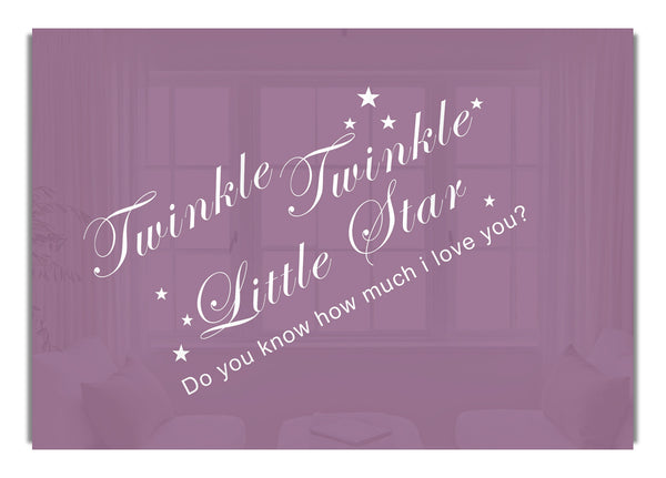 Twinkle Twinkle Little Star 2 Dusty Pink