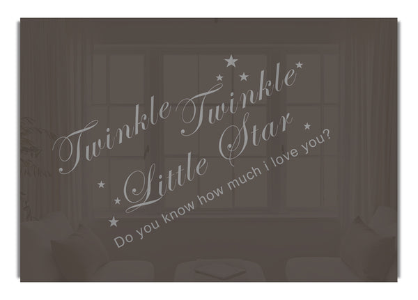 Twinkle Twinkle Little Star 2 Chocolate