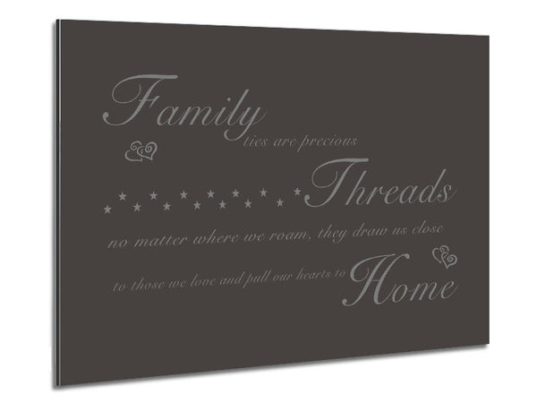 Family Quote Family Ties Are Precious Chocolate