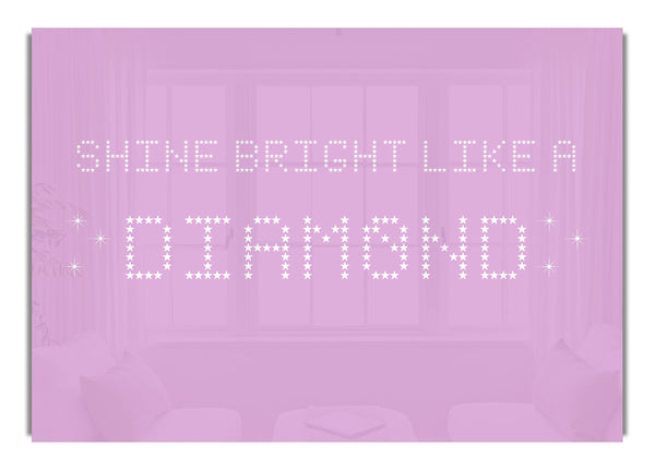 Shine Bright Rihanna Pink