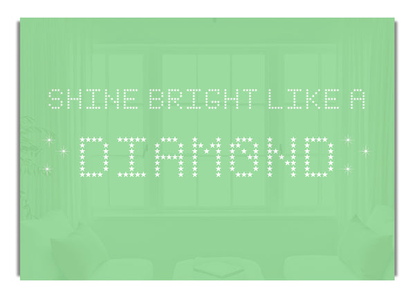 Shine Bright Rihanna Green