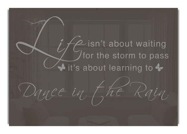 Life Isn'T About Waiting Chocolate