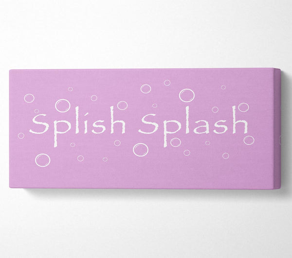 Bathroom Quote Splish Splash Bathroom Pink