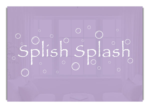 Splish Splash Bathroom Lilac