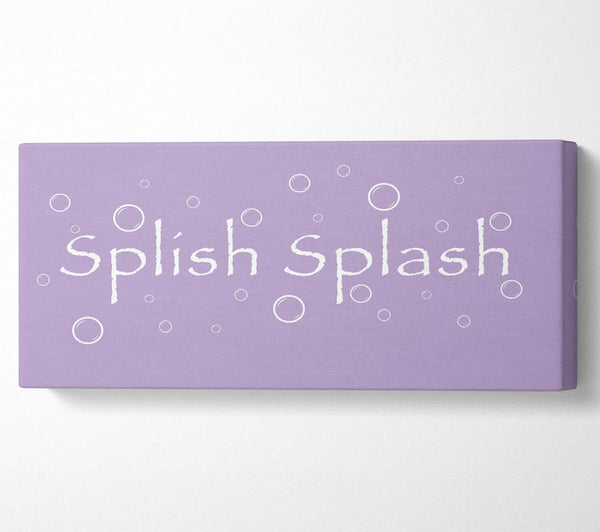 Bathroom Quote Splish Splash Bathroom Lilac