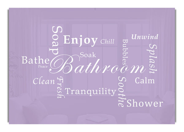 Bathroom Tranquility Lilac