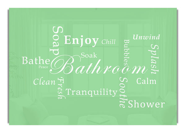 Bathroom Tranquility Green