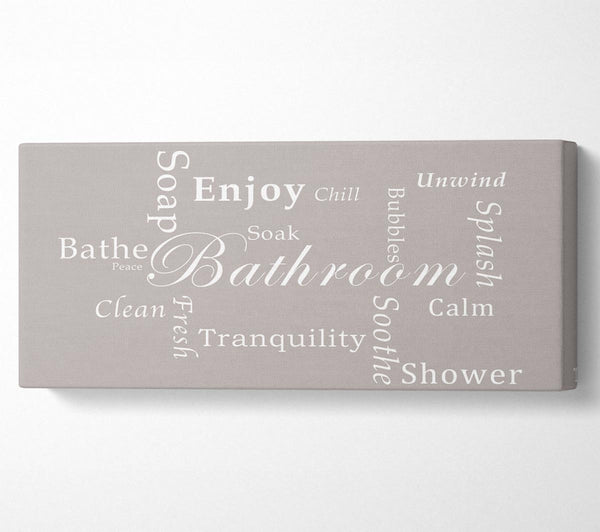 Bathroom Quote Bathroom Tranquility Beige