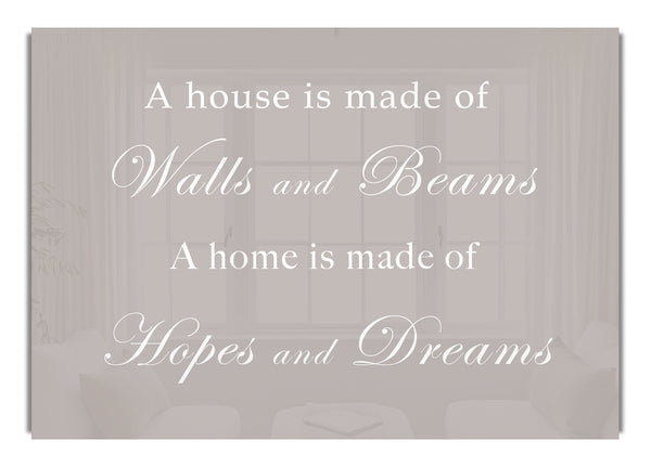 Walls and Beams Hopes and Dreams Beige