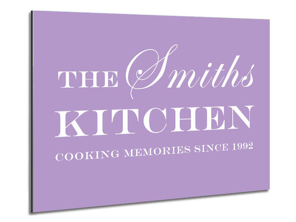 Kitchen Quote Your Family Name And Date Kitchen Lilac