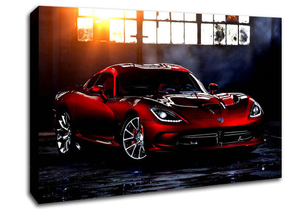 Picture of 2013 Dodge Srt Viper Canvas Print Wall Art