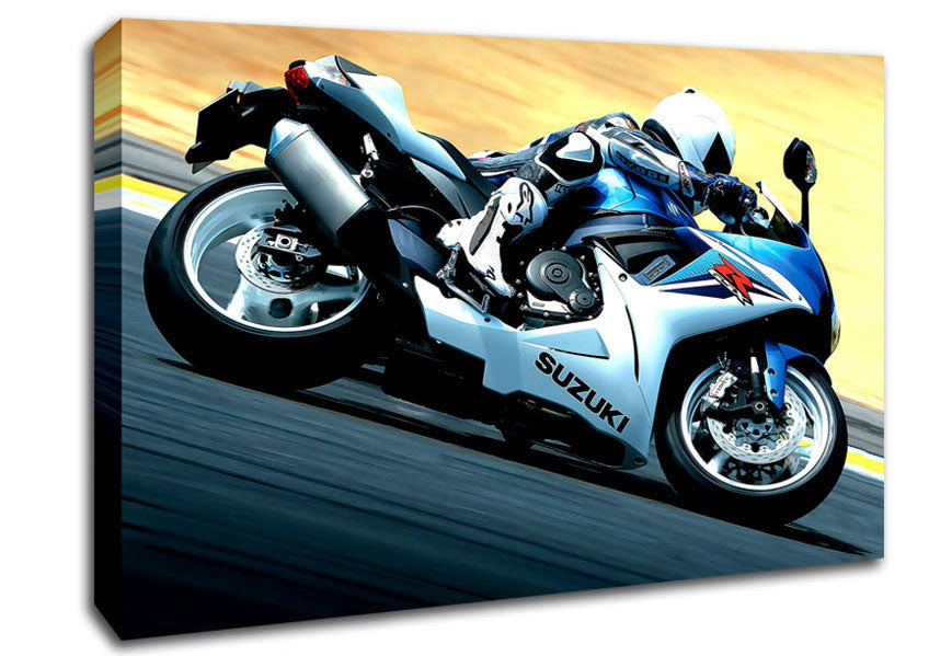 Picture of 2011 Suzuki Gsx R600 Canvas Print Wall Art